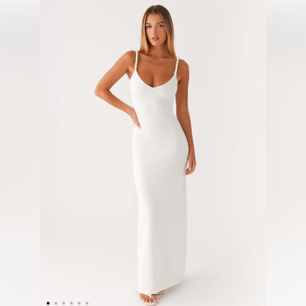 Peppermayo Long White Bridal dress